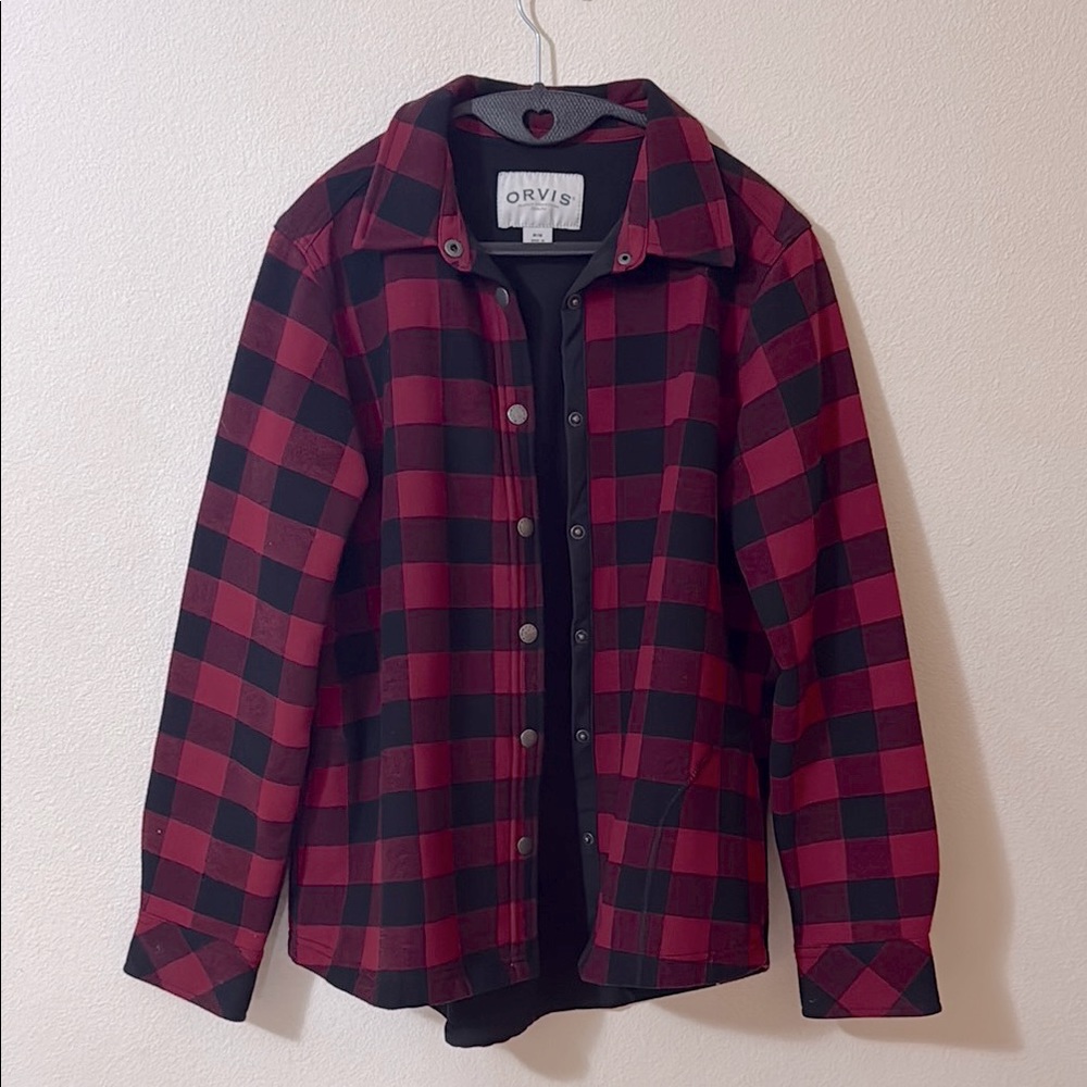 Orvis Plaid Button-Down Shacket